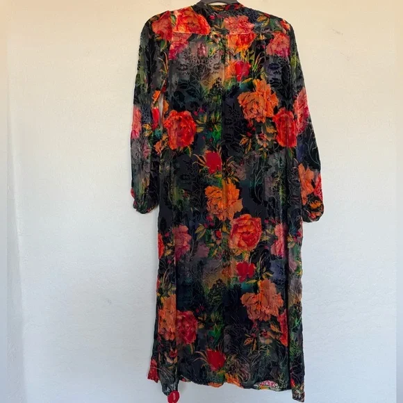 Johnny Was Renna Burnout Dress size XS NWT